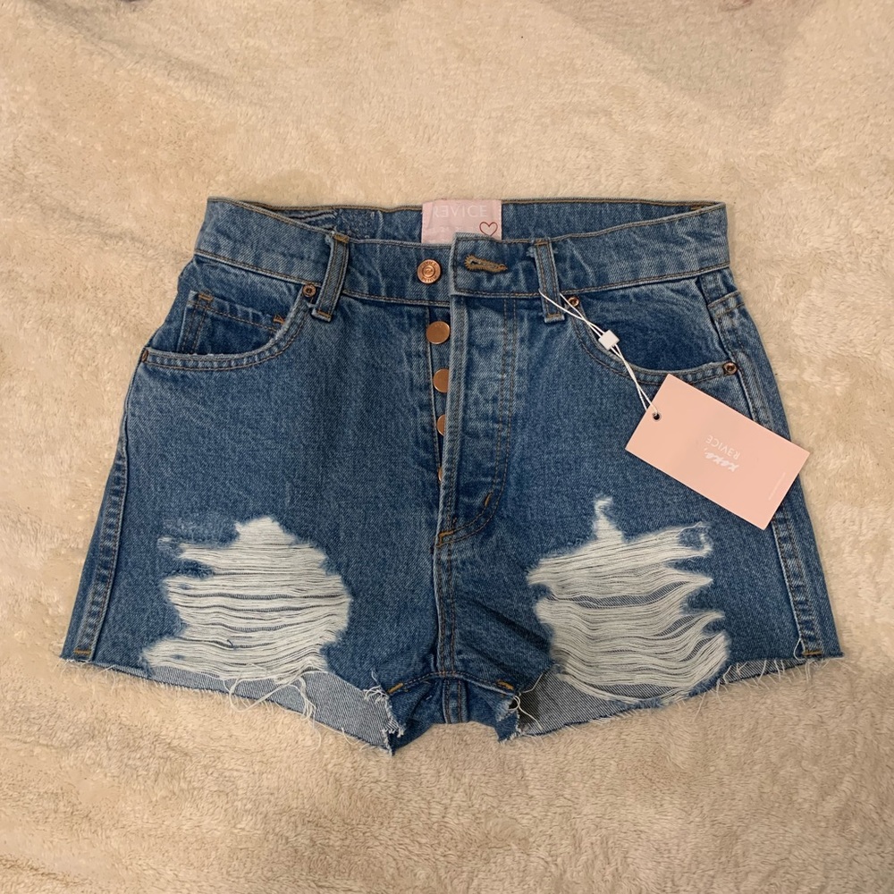 NWT Revice Denim Shorts
